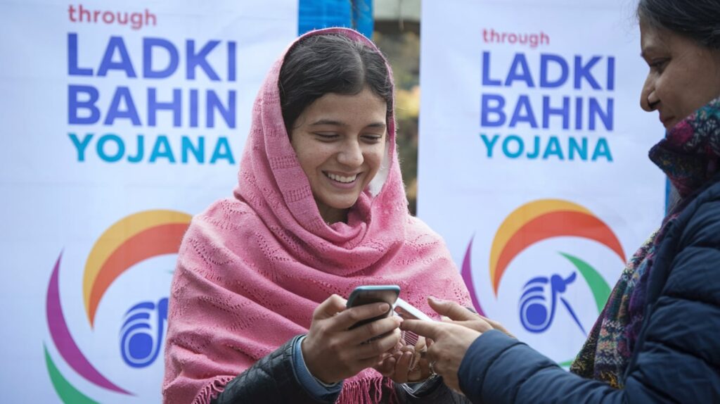 लाडकी बहिन योजने अंतर्गत मिळणार मोबाइल, लाडकी बहिन योजना, महिला सक्षमीकरण योजना, मोबाइल वितरण योजना, लाडकी योजना फायदे, मोबाइल योजना पात्रता, लाडकी बहिन अर्ज प्रक्रिया, शिक्षणासाठी मोबाइल, महिला सक्षमीकरण